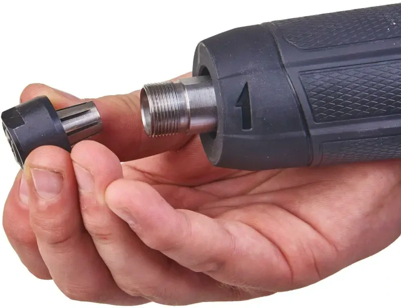 Aku přímá bruska Milwaukee M18 FDGRB-0X s posuvným spínačem, kleština 6 a 8 mm, bez aku, s kufrem, 4933480953