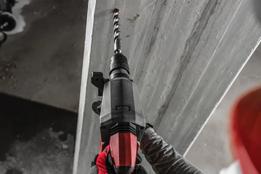 Aku 4-režimové kladivo 26 mm Milwaukee M18 ONEFHX-0X DS-PLUS s sklíčidlem FIXTEC™ (bez aku) 4933478503 (MI4933478503)