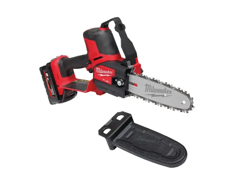 Aku řetězová prořezávací pila Milwaukee M18 FHS20-552, FUEL HATCHET, lišta 20 cm, 2x Aku M18 HB5.5 + nabíječka M12-18 FC, 4933480118 (MI4933480118)