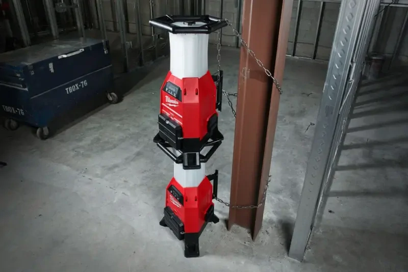 Aku lucernová svítilna/lampa Milwaukee M18 ONESLDP-0, 9000 lm, ONEKEY, TRUEVIEW LED osvětlení, bez aku, integrovaná nabíjčka, 4933459160 (MI4933459160)