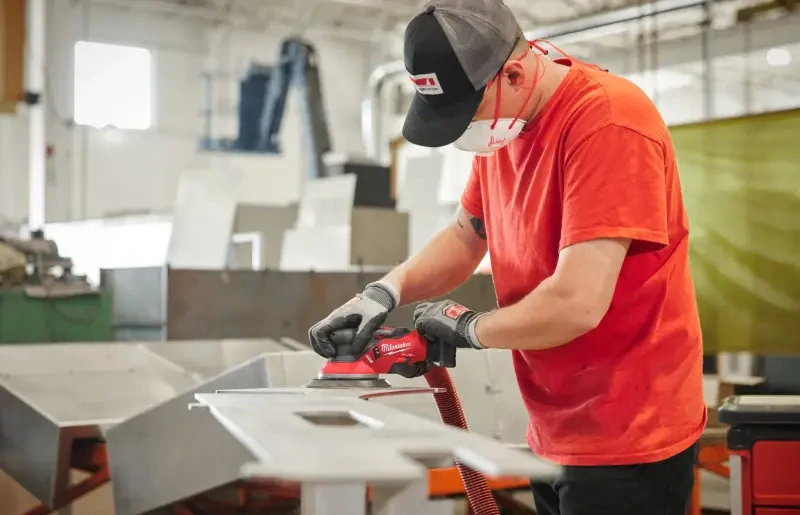 Aku excentrická vibrační bruska 150 mm Milwaukee M12 FROS5-0, bez aku, 4933493650 (MI4933493650)