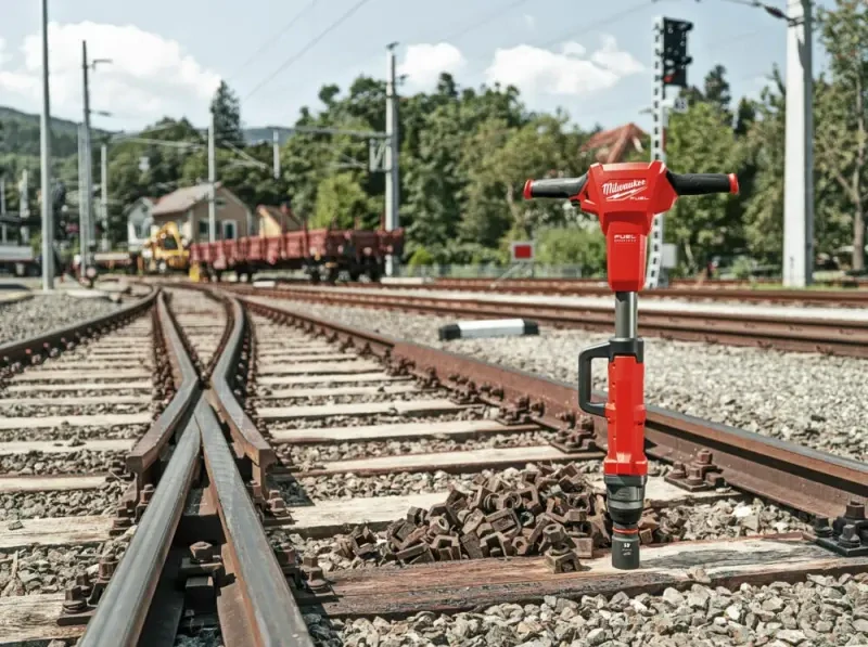 Aku 1" železniční rázový utahovák Milwaukee M18 FHIWF1R-0C, bez aku, s kufrem, 4933493140