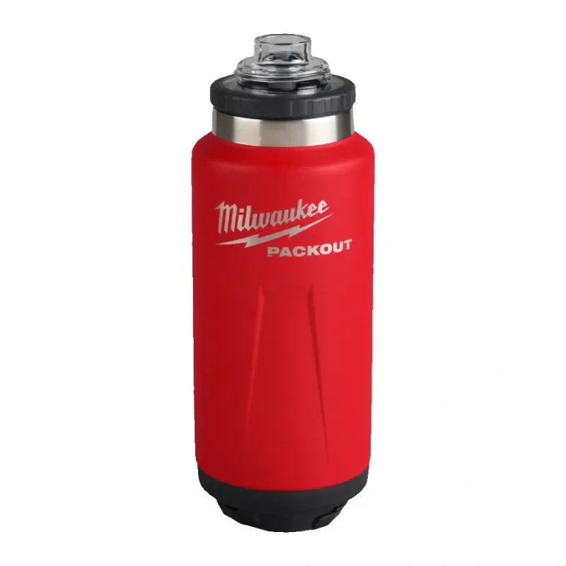 Láhev s víčkem 1065 ml PACKOUT™ červená. Milwaukee 4932493467 (MI4932493467)
