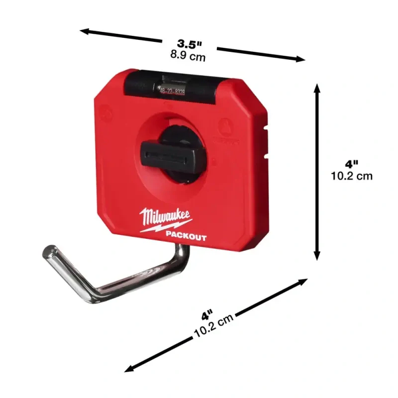 Držák s 1 háčkem Milwaukee Packout™ (MI4932493383)