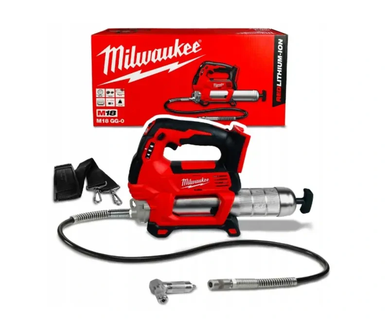 Aku tlaková mazací pistole Milwaukee M18 GG-0, bez aku, 4933440493 (MI4933440493)