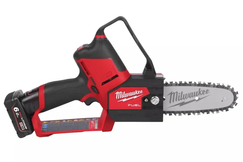 Aku řetězová prořezávací pila Milwaukee M12 FHS-602X, FUEL HATCHET, lišta 15 cm, 2x Aku M12 B6 + nabíječka M12 C12 C, 4933472212 (MI4933472212)