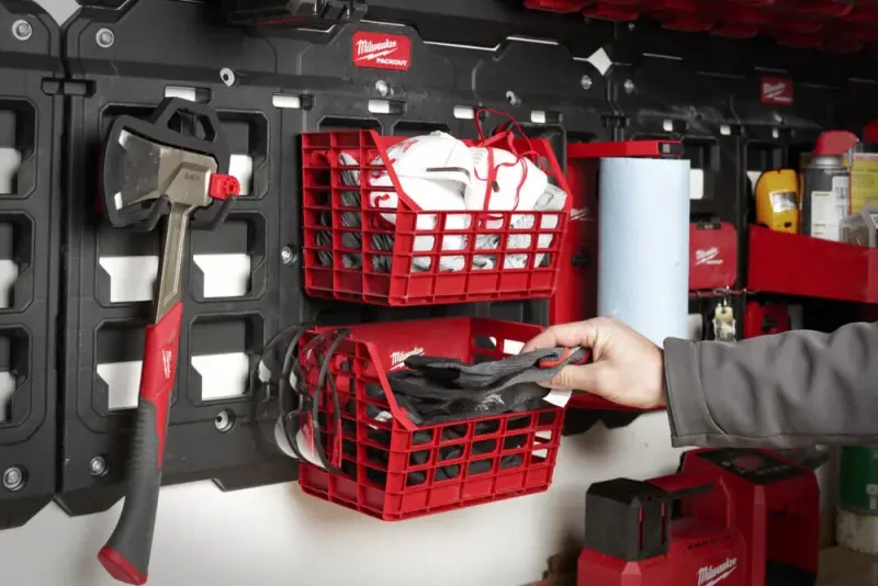 Děrovaný koš Milwaukee Packout™ - závěsný (MI4932493379)