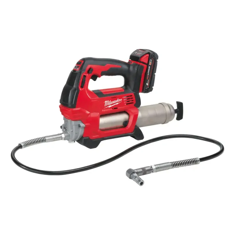 Aku tlaková mazací pistole Milwaukee M18 GG-201C, 1x aku M18 B2 + nabíječka M12-18 C, 4933440490 (MI4933440490)
