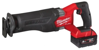 Aku šavlová pila Milwaukee M18 FSZ-502X SAWZALL, 2x aku M18 B5 + M12-18 FC + kufr, 4933478291