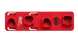 Skladovací polička - držák na akumulátory M12 Milwaukee Packout™ (MI4932480708)
