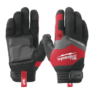 Pracovní rukavice Milwaukee PAD PRO WORK s pěnovým polstrováním, ochrana proti proříznutí a vibracím, velikost 11 (XXL), 1 pár, 4932498510